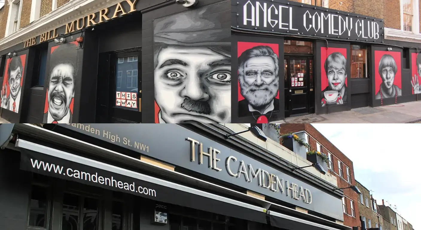 Angel Comedy at The Bill Murray and Camden Head venues