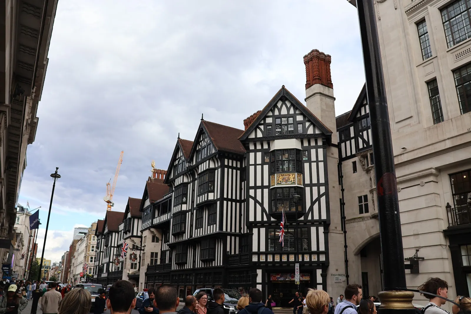 Mock-Tudor front of Liberty on Great Marlborough Street