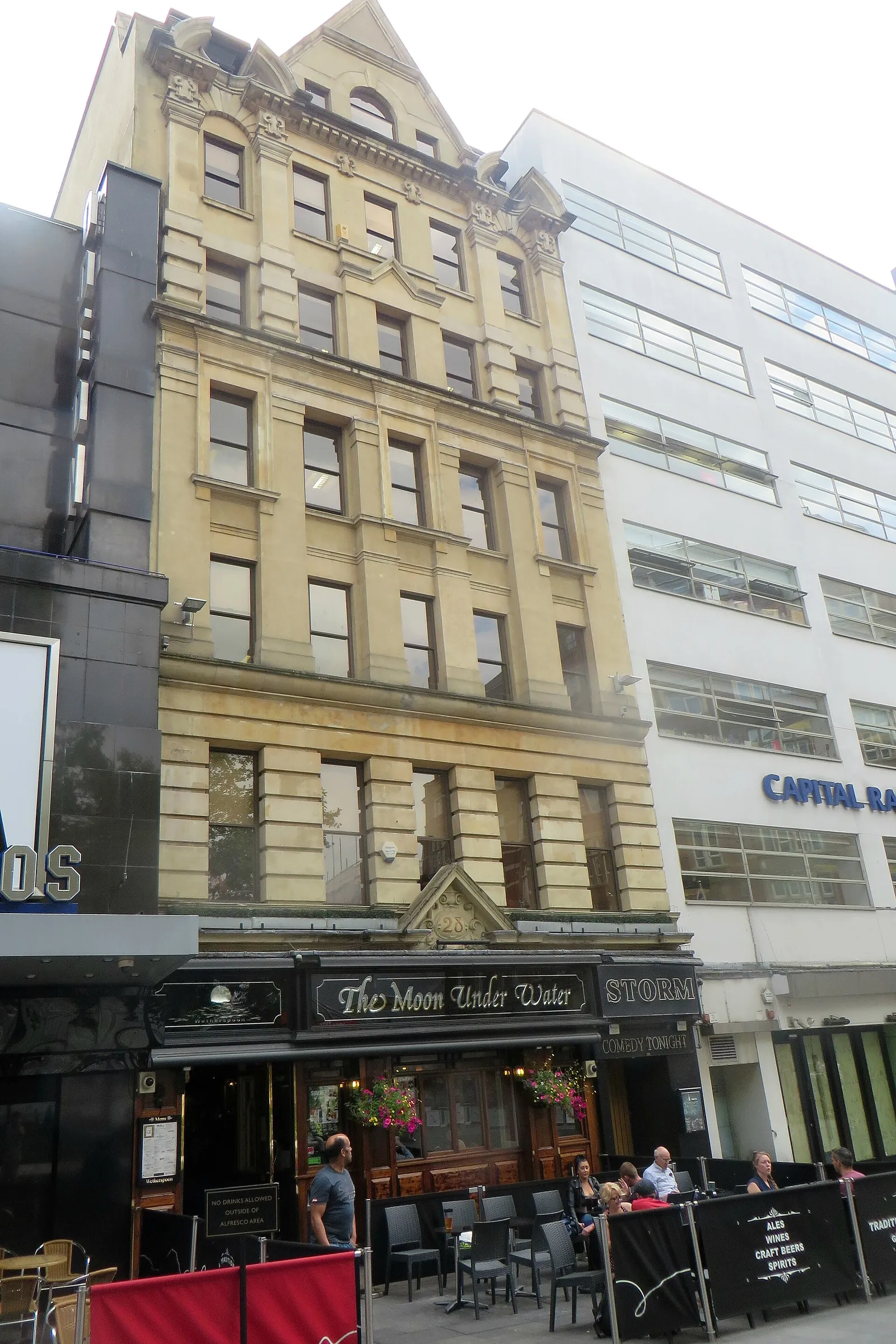 The Moon Under Water, a Wetherspoon pub near Leicester Square