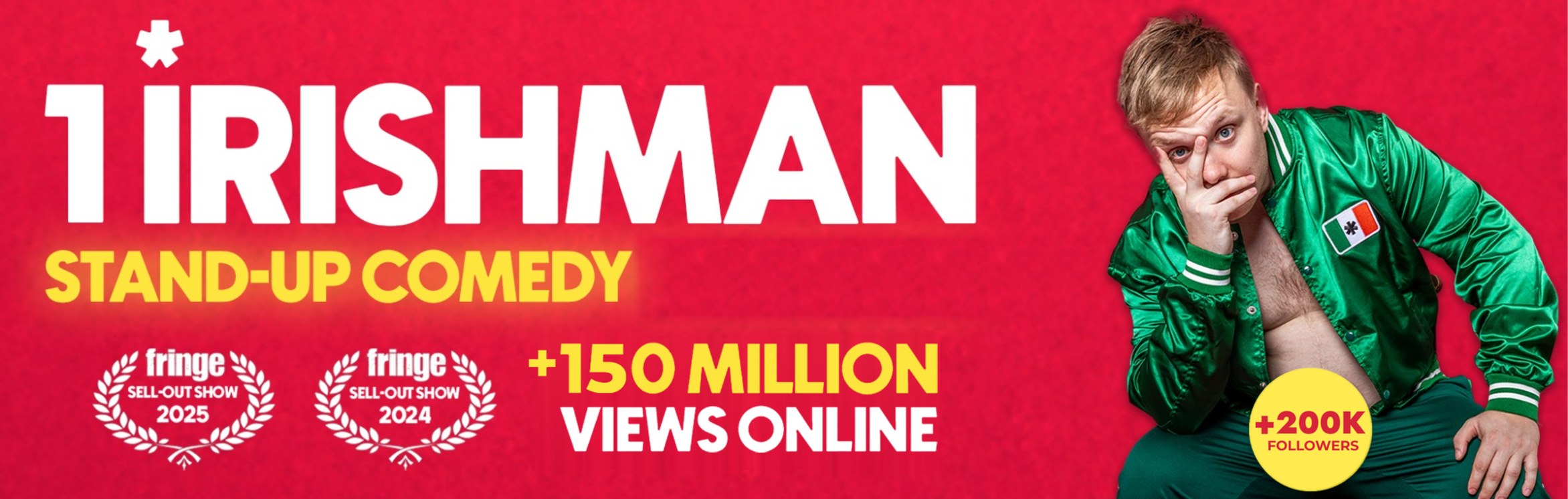 1 Irishman in London | A stand-up comedy show | 8PM